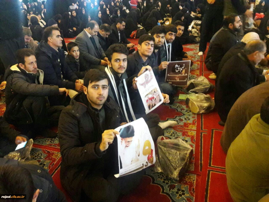 حضور پرشور دانشجویان پردیس در مراسم گرامیداشت 9 دی