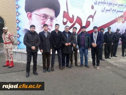 حضور پرشور دانشجویان پردیس در مراسم گرامیداشت 9 دی 4