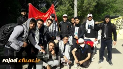 حضور پرشور دانشجویان پردیس در راهپیمایی اربعین حسینی