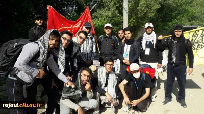 حضور پرشور دانشجویان پردیس در راهپیمایی اربعین حسینی