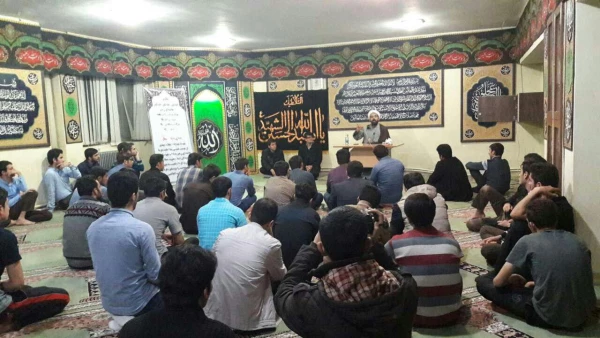 برگزاری مراسم عزاداری هیئت تشنگان کوثر با حضور حاج آقای امامی معاون نهاد دانشگاه ارومیه