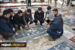 غبارروبی از مزار شهدای عالی مقام به مناسبت دهه فجر 4