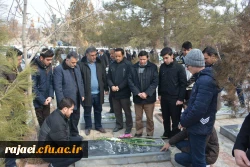 غبارروبی از مزار شهدای عالی مقام به مناسبت دهه فجر 5