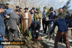 کاشت نهال در پردیس بمناسب روز درختکاری  3