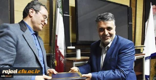 تقدیر دکتر مهر محمدی  ریاست دانشگاه فرهنگیان از سرپرست امور پردیس های استانی جناب آقای دکتر فزون مهر