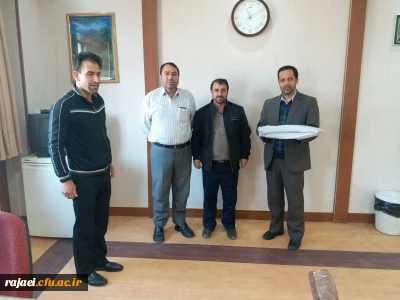 تقدیرمعاون آموزشی وتحصیلات تکمیلی پردیس شهیدرجایی ارومیه

از همکار تلاشکر جناب آقای حبیبی