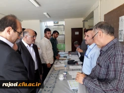 بازدید معاونین اداره کل آموزش وپرورش استان از محل اجرای مصاحبه