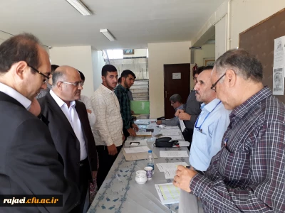 بازدید معاونین اداره کل آموزش وپرورش استان از محل اجرای مصاحبه