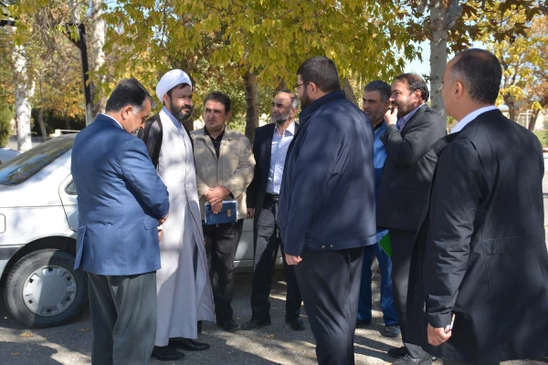 بازدید روح اله حضرتپور نماینده مردم ارومیه و هیئت همراه از دانشگاه فرهنگیان استان آذربایجان غربی