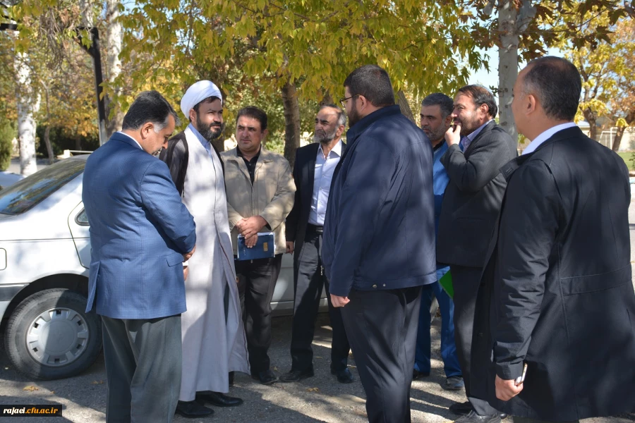 بازدید روح اله حضرتپور نماینده مردم ارومیه و هیئت همراه از دانشگاه فرهنگیان استان آذربایجان غربی