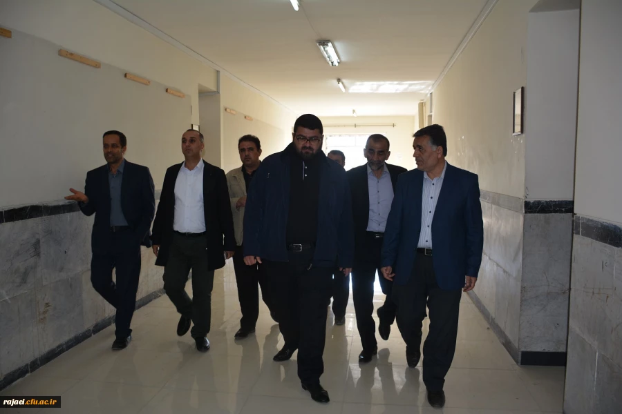 بازدید روح اله حضرتپور نماینده مردم ارومیه و هیئت همراه از دانشگاه فرهنگیان استان آذربایجان غربی 8
