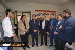 بازدید روح اله حضرتپور نماینده مردم ارومیه و هیئت همراه از دانشگاه فرهنگیان استان آذربایجان غربی