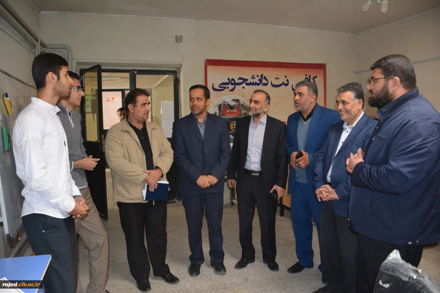 بازدید روح اله حضرتپور نماینده مردم ارومیه و هیئت همراه از دانشگاه فرهنگیان استان آذربایجان غربی