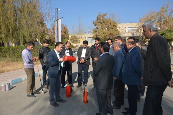 بخش اول دوره آموزشی نگهبانان پردیس ها و مراکز آموزش عالی استان آذربایجان غربی برگزار گردید