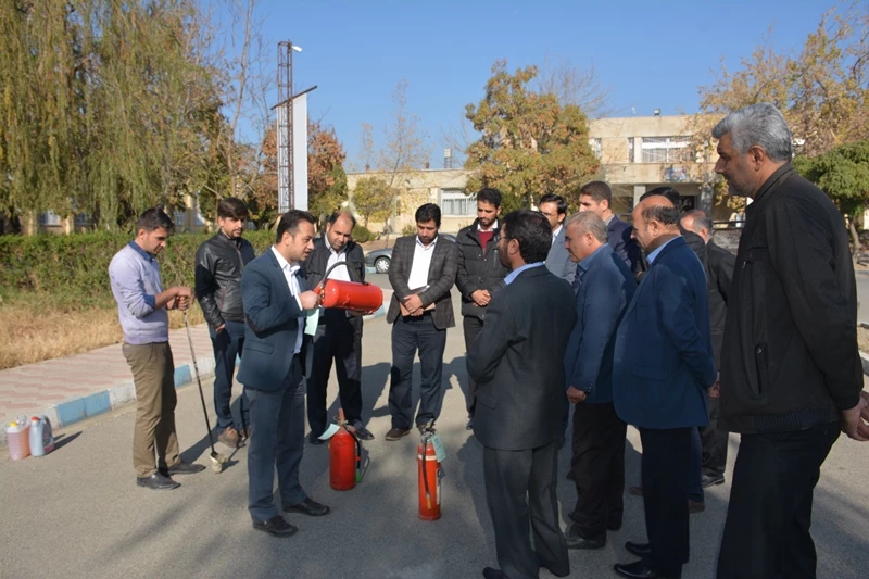 بخش اول دوره آموزشی نگهبانان پردیس ها و مراکز آموزش عالی استان آذربایجان غربی برگزار گردید