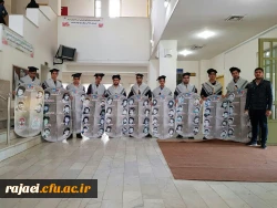 حضور دانشجویان پردیس در مراسم یادواره شهدای دانشجوی استان 3