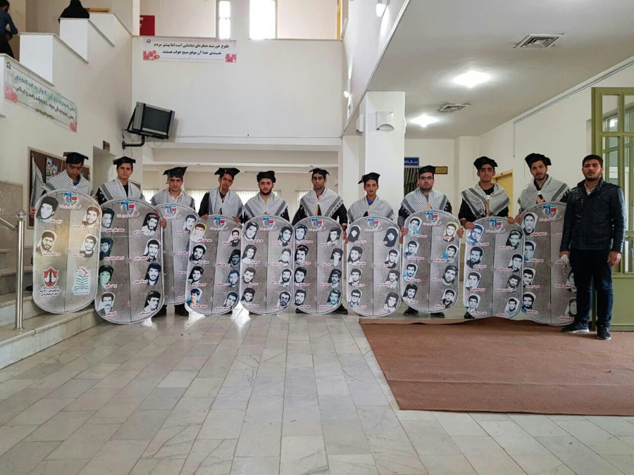 حضور دانشجویان پردیس در مراسم یادواره شهدای دانشجوی استان 3