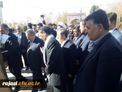 حضور دانشجویان پردیس در مراسم یادواره شهدای دانشجوی استان 6