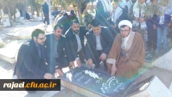 مدیران و دانشجویان دانشگاه فرهنگیان آذربایجان غربی با آرمان های والای شهدا و امام  راحل تجدید میثاق کردند. 2