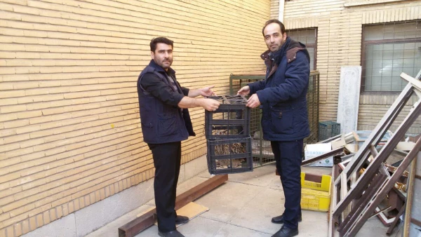 تحویل یک قطعه جغد پیدا  شده در محوطه به سازمان محیط زیست 3