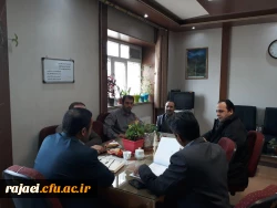 جلسه هماهنگی امتحانات در اتاق معاونت آموزشی برگزار گردید. 2