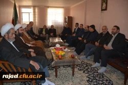 به مناسبت سی و نهمین سالگرد پیروزی شکوهمند انقلاب اسلامی

دیدار جمعی از اساتید و کارکنان دانشگاه فرهنگیان استان با مبارز نستوه حجت الاسلام غلامرضا حسنی