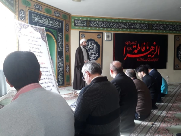 مراسم سوگواری به مناسبت ایام فاطمیه در نمازخانه پردیس شهید رجایی ارومیه 2