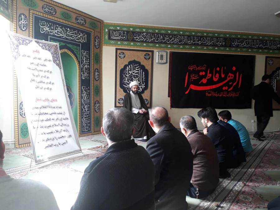 مراسم سوگواری به مناسبت ایام فاطمیه در نمازخانه پردیس شهید رجایی ارومیه 3