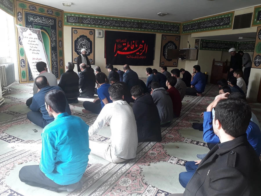 مراسم سوگواری به مناسبت ایام فاطمیه در نمازخانه پردیس شهید رجایی ارومیه