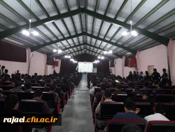 در مراسم بزرگداشت هفته آموزش ، دکتر علی محمودلو خطاب به اساتید و دانشجو معلمان:

بر خود می بالم که بتوانم در این عرصه خدمتگزاری شایسته برای شما باشم 8