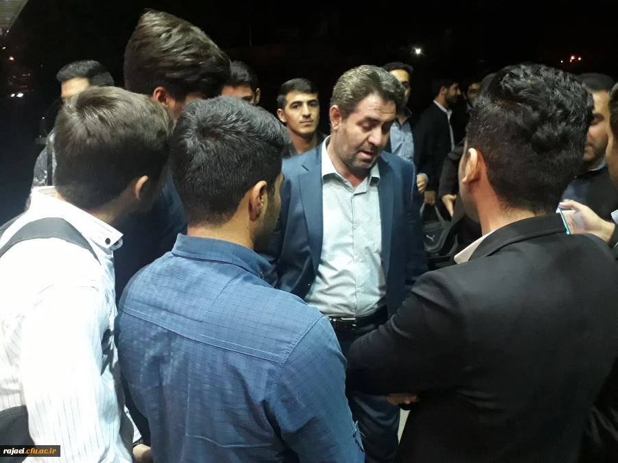 دانشجو معلمان زائردانشگاه فرهنگیان استان آذربایجان غربی رهسپار تهران شدند