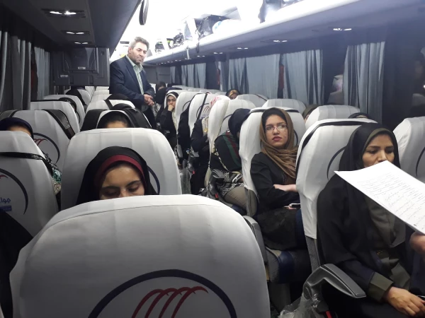 دانشجو معلمان زائردانشگاه فرهنگیان استان آذربایجان غربی رهسپار تهران شدند 5