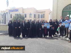 شرکت مدیریت امور پردیس های استانی به همراه اساتید ، کارکنان و دانشجویان پردیس های رجایی و علامه طباطبایی در نماز جمعه و راهپیمایی ضد استکباری 7