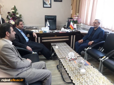 دیدار دکتر عاشری رئیس دانشگاه پیام نور استان با مدیریت امور پردیس های دانشگاه فرهنگیان آذربایجان غربی