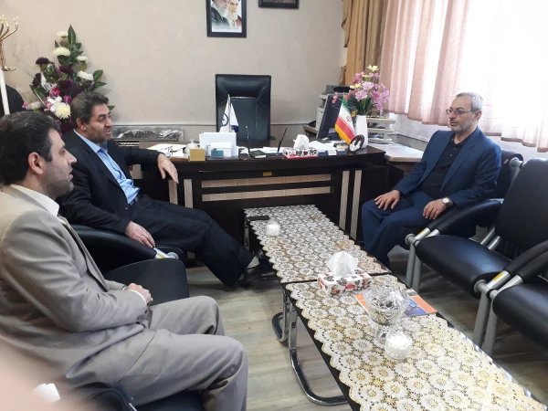 دیدار دکتر عاشری رئیس دانشگاه پیام نور استان با مدیریت امور پردیس های دانشگاه فرهنگیان آذربایجان غربی 2