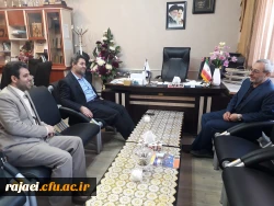 دیدار دکتر عاشری رئیس دانشگاه پیام نور استان با مدیریت امور پردیس های دانشگاه فرهنگیان آذربایجان غربی