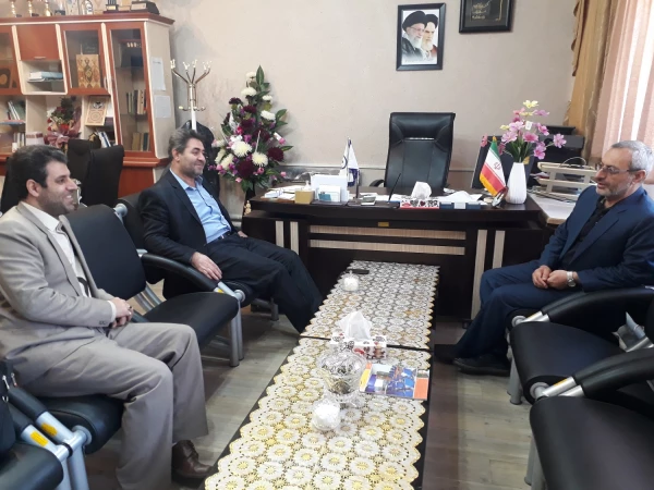 دیدار دکتر عاشری رئیس دانشگاه پیام نور استان با مدیریت امور پردیس های دانشگاه فرهنگیان آذربایجان غربی