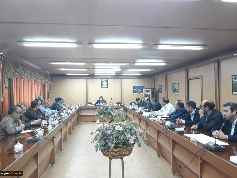 اولین شورای اداری پردیس شهید رجایی ارومیه برگزار شد