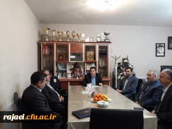 با حضور مسئولین امورمالی سازمان مرکزی دانشگاه فرهنگیان کشور

 مراسم تکریم و معارفه کارشناس مسئول امور مالی و طرح و برنامه استان برگزارشد. 4