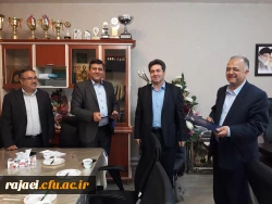 با حضور مسئولین امورمالی سازمان مرکزی دانشگاه فرهنگیان کشور

 مراسم تکریم و معارفه کارشناس مسئول امور مالی و طرح و برنامه استان برگزارشد. 6