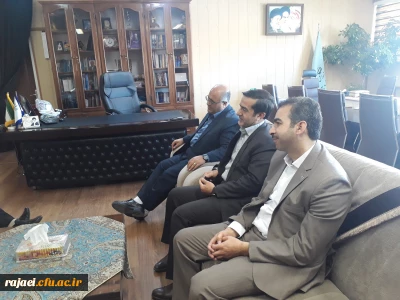 دیدار سرپرست امور پردیس های دانشگاه فرهنگیان آذربایجان غربی با مدیرکل آموزش و پرورش استان آذربایجان غربی