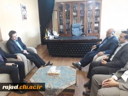 دیدار سرپرست امور پردیس های دانشگاه فرهنگیان آذربایجان غربی با مدیرکل آموزش و پرورش استان آذربایجان غربی