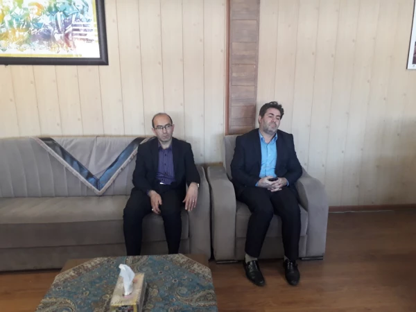 دیدار سرپرست امور پردیس های دانشگاه فرهنگیان آذربایجان غربی با مدیرکل آموزش و پرورش استان آذربایجان غربی 4