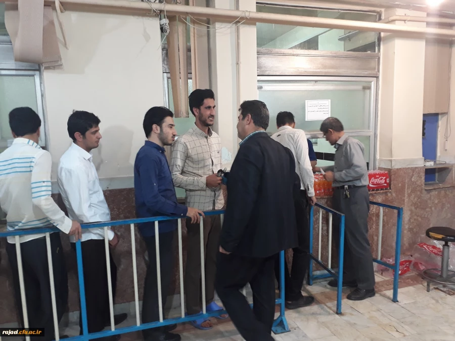 بازدید سرزده دکتر محمودلو سرپرست امور پردیس های استان آذربایجان غربی از بخشهای مختلف پردیس شهید رجایی ارومیه 3