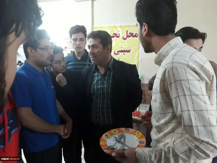 بازدید سرزده دکتر محمودلو سرپرست امور پردیس های استان آذربایجان غربی از بخشهای مختلف پردیس شهید رجایی ارومیه 4