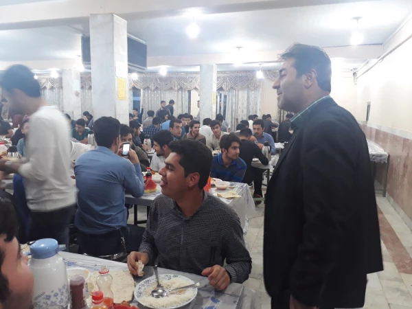 بازدید سرزده دکتر محمودلو سرپرست امور پردیس های استان آذربایجان غربی از بخشهای مختلف پردیس شهید رجایی ارومیه 6