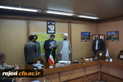 مراسم تکریم و معارفه مسئولین بسیج دانشجویی پردیسهای دانشگاه فرهنگیان آذربایجان غربی برگزار گردید