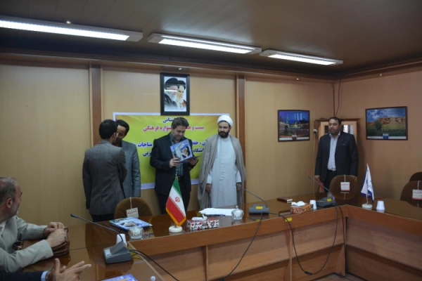 مراسم تکریم و معارفه مسئولین بسیج دانشجویی پردیسهای دانشگاه فرهنگیان آذربایجان غربی برگزار گردید