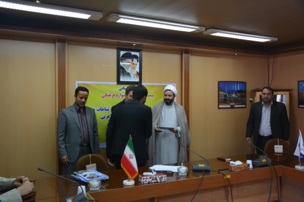 مراسم تکریم و معارفه مسئولین بسیج دانشجویی پردیسهای دانشگاه فرهنگیان آذربایجان غربی برگزار گردید  3