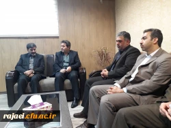 دکترعلی محمودلو سرپرست پردیس های استان آذربایجان غربی با رئیس شورای اسلامی کلانشهر ارومیه دیدار کرد 2